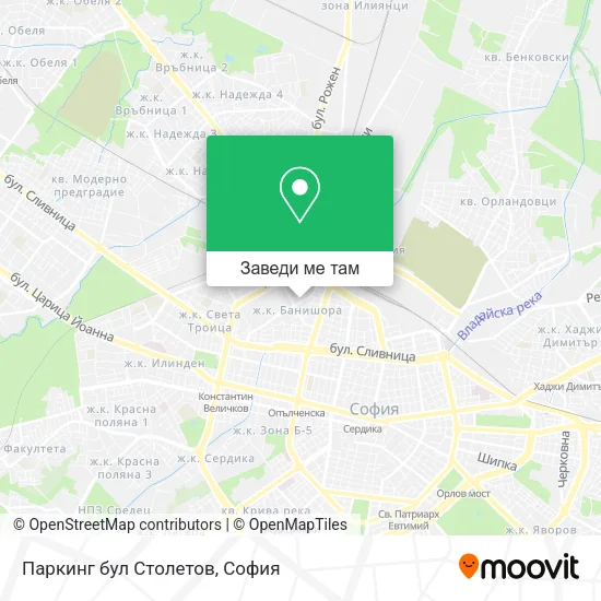 Паркинг бул Столетов карта