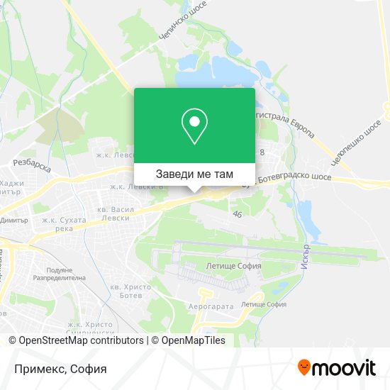 Примекс карта