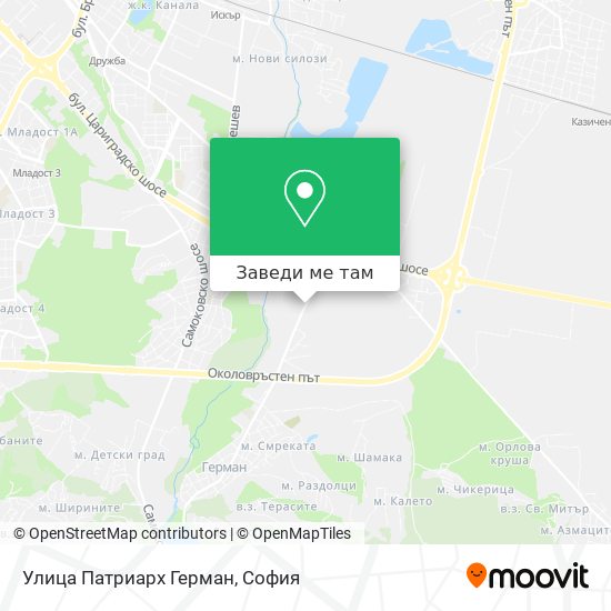 Улица Патриарх Герман карта