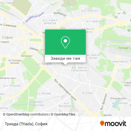 Триада (Triada) карта