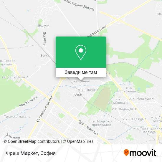 Фреш Маркет карта