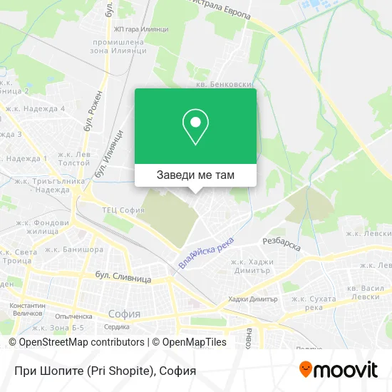 При Шопите (Pri Shopite) карта