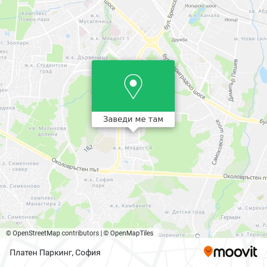 Платен Паркинг карта