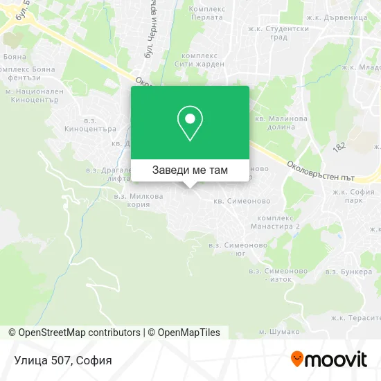 Улица 507 карта