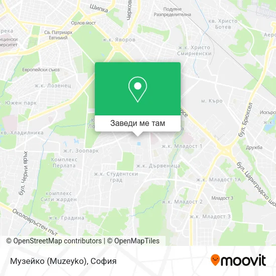 Музейко (Muzeyko) карта