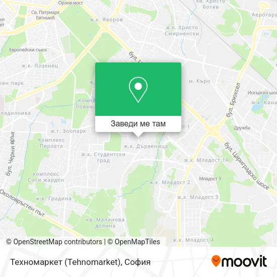Техномаркет (Tehnomarket) карта
