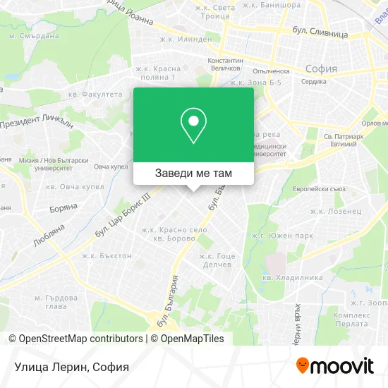 Улица Лерин карта