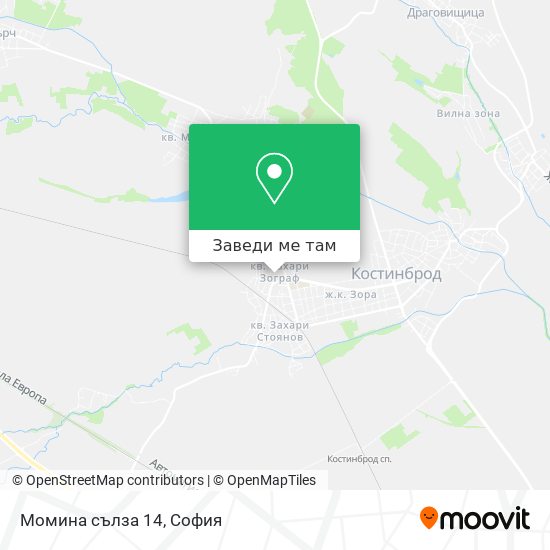 Момина сълза 14 карта