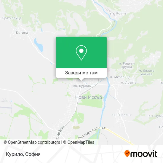 Курило карта