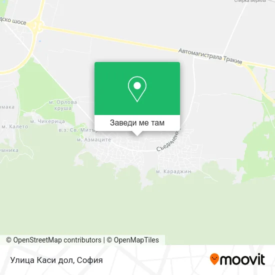 Улица Каси дол карта