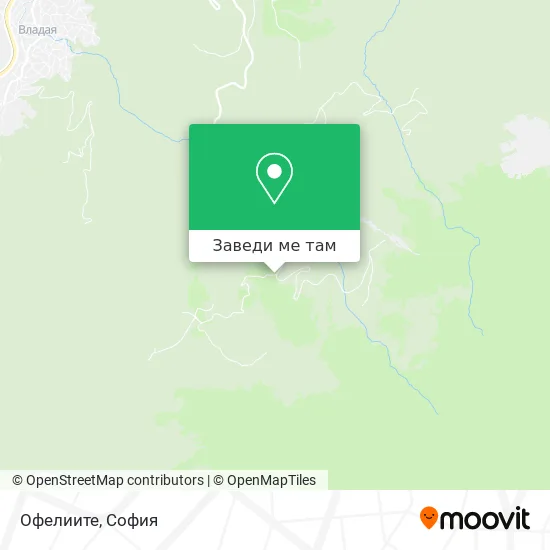 Офелиите карта