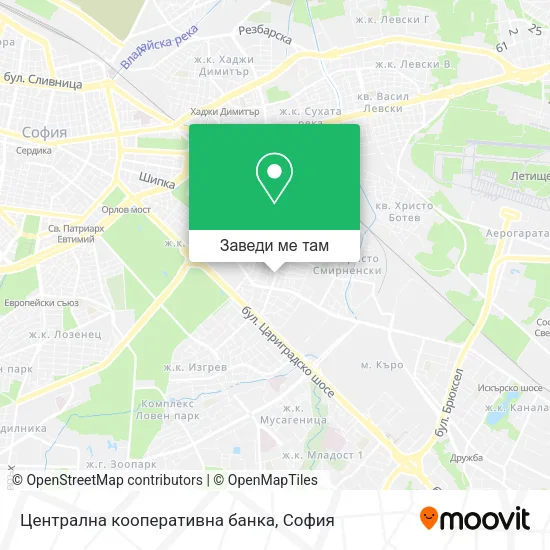 Централна кооперативна банка карта