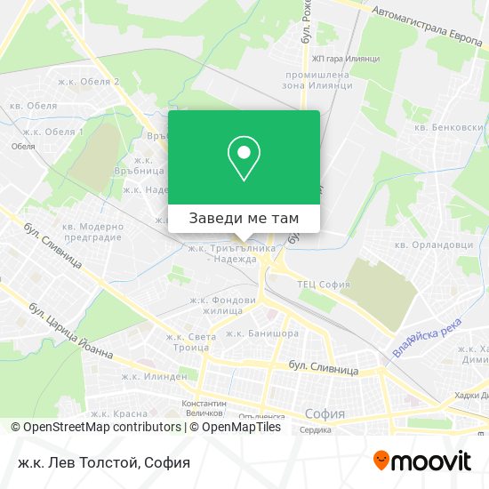 ж.к. Лев Толстой карта