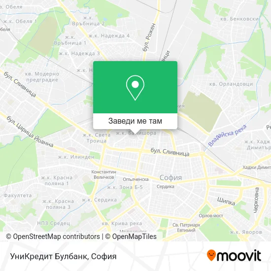 УниКредит Булбанк карта