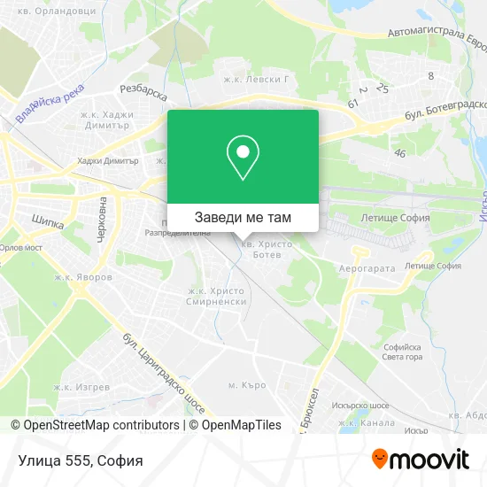 Улица 555 карта