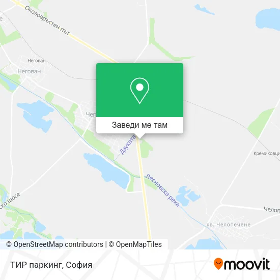 ТИР паркинг карта