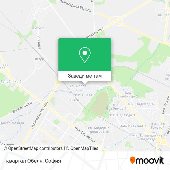 квартал Обеля карта