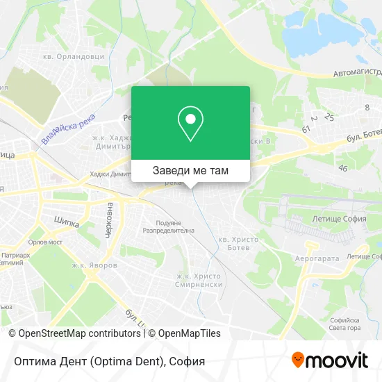 Оптима Дент (Optima Dent) карта