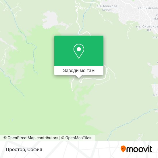 Простор карта