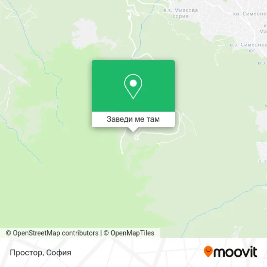 Простор карта