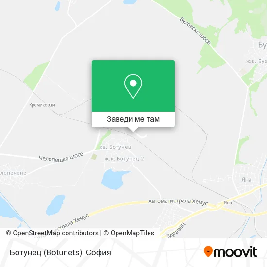 Ботунец (Botunets) карта