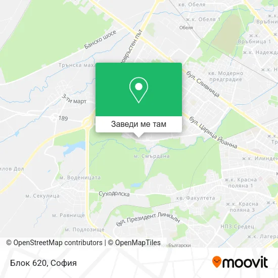 Блок 620 карта