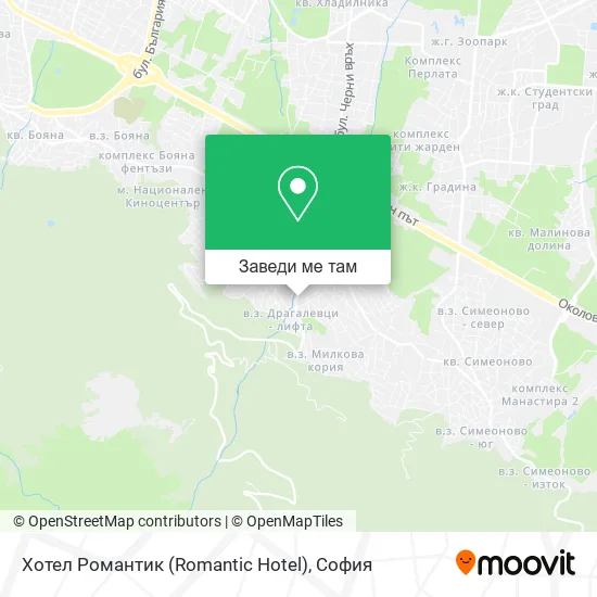Хотел Романтик (Romantic Hotel) карта