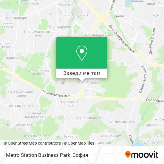 Metro Station Business Park карта
