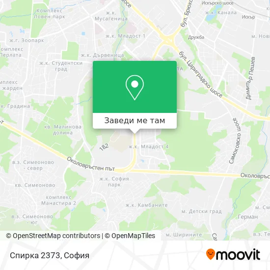 Спирка 2373 карта