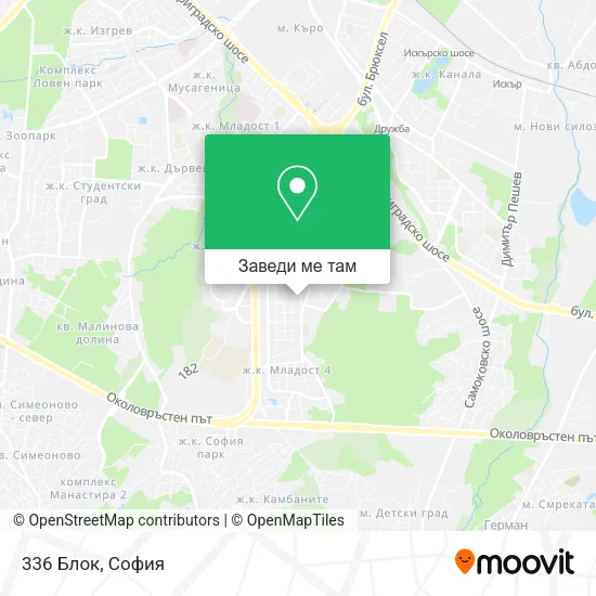 336 Блок карта