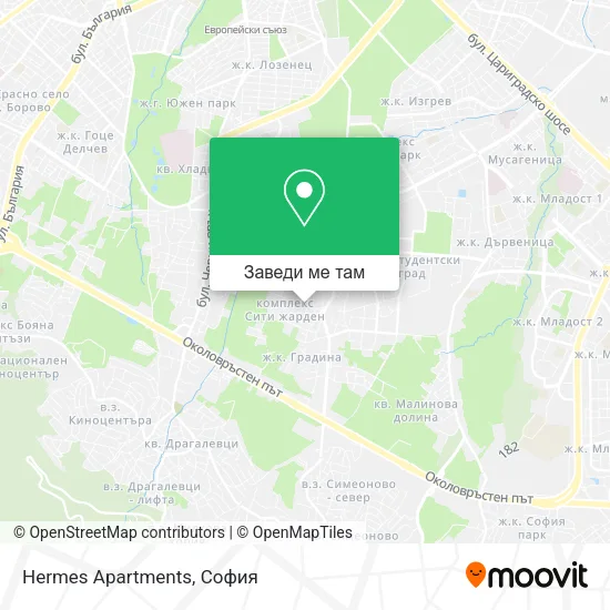Hermes Apartments карта