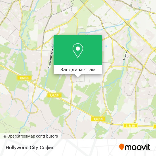 Hollywood City карта