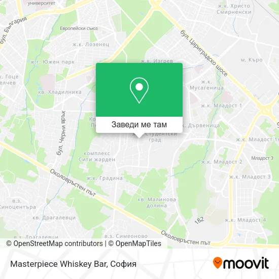 Masterpiece Whiskey Bar карта