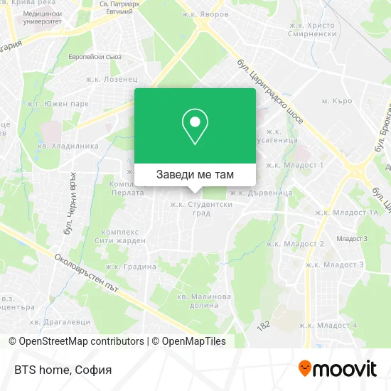 BTS home карта
