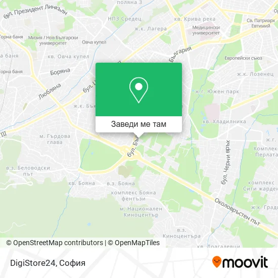 DigiStore24 карта