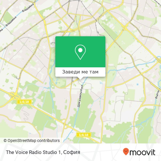 The Voice Radio Studio 1 карта