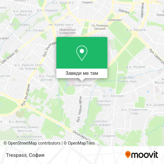Trespass карта