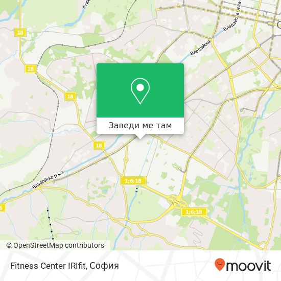 Fitness Center IRIfit карта