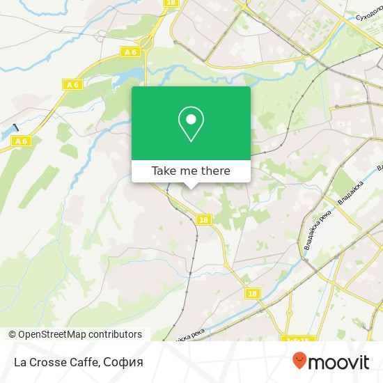 La Crosse Caffe карта
