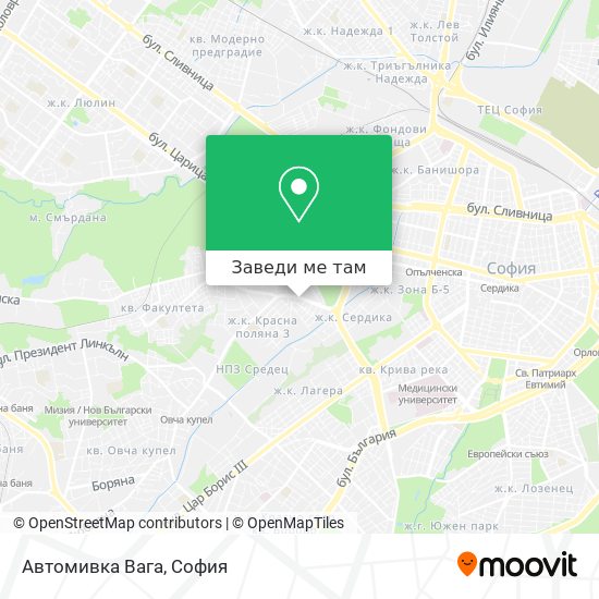 Автомивка Вага карта