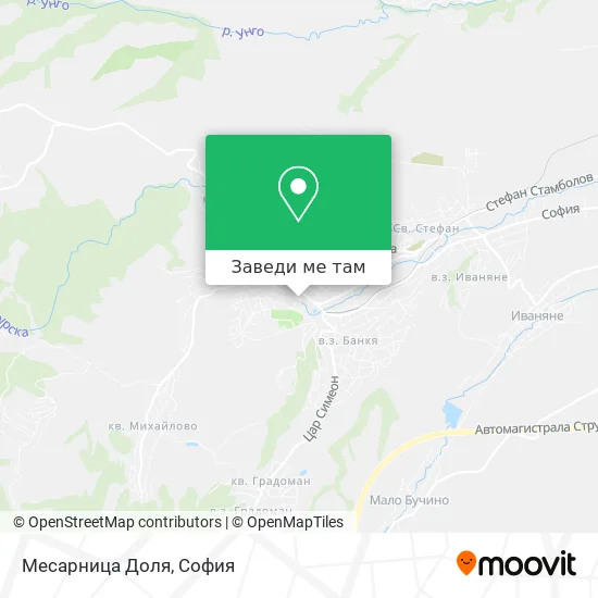 Месарница Доля карта