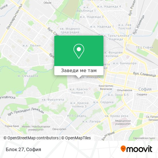 Блок 27 карта