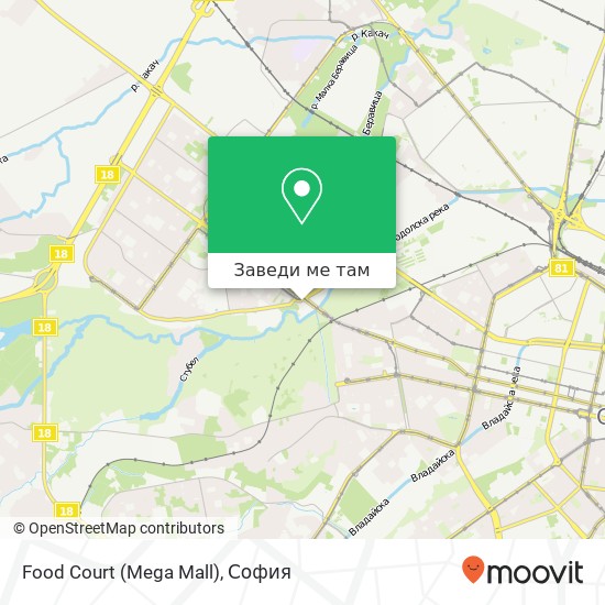 Food Court (Mega Mall) карта