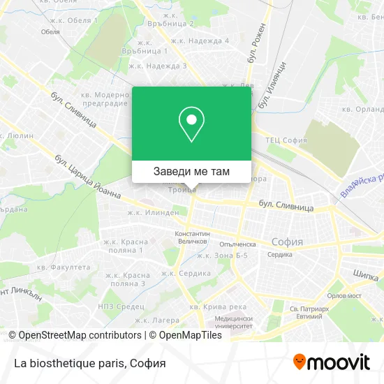 La biosthetique paris карта