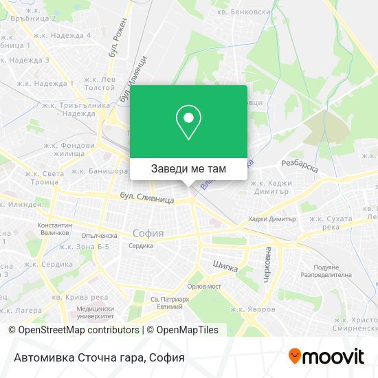 Автомивка Сточна гара карта