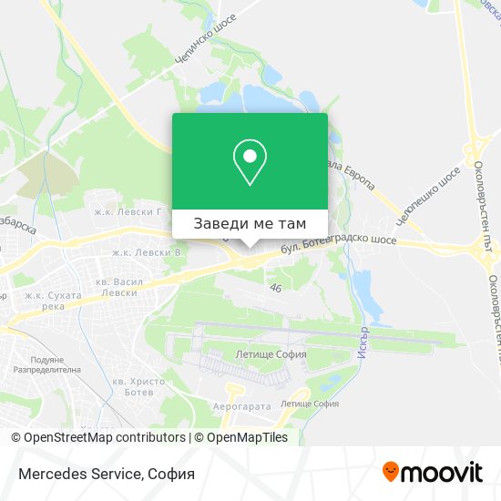 Mercedes Service карта