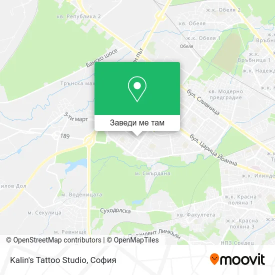 Kalin's Tattoo Studio карта