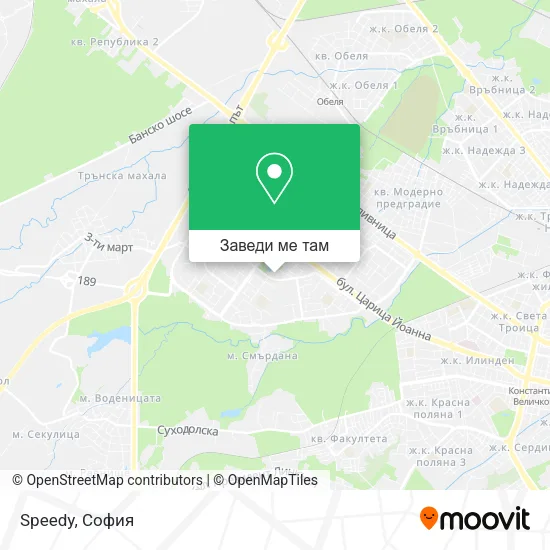 Speedy карта