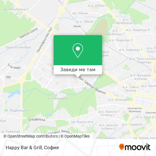 Happy Bar & Grill карта
