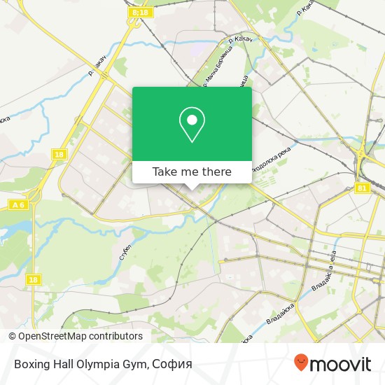 Boxing Hall Olympia Gym карта
